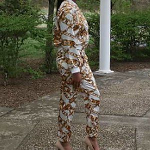 Vintage Chain Track Suit Jogger Set